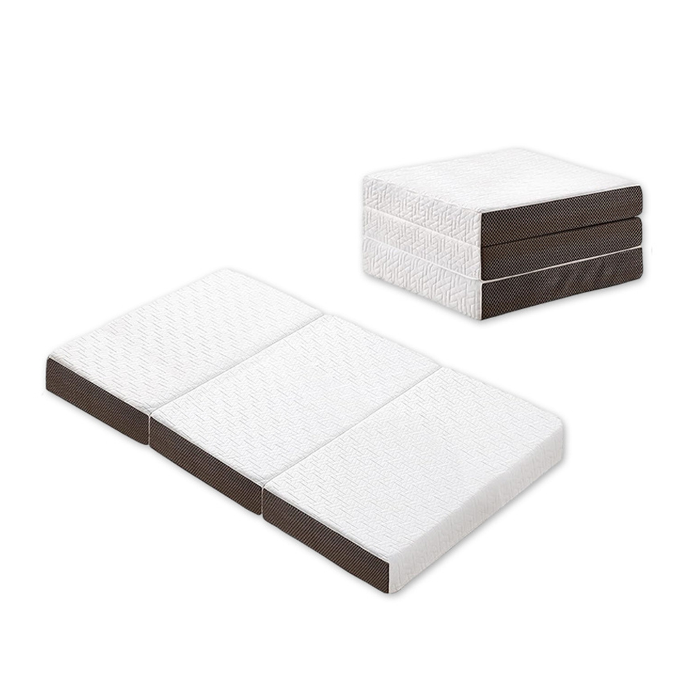 Memory foam gel trippelfold madrass