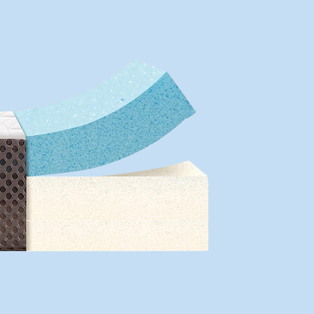 Tre-delt memory foam gelmadrass i japansk stil