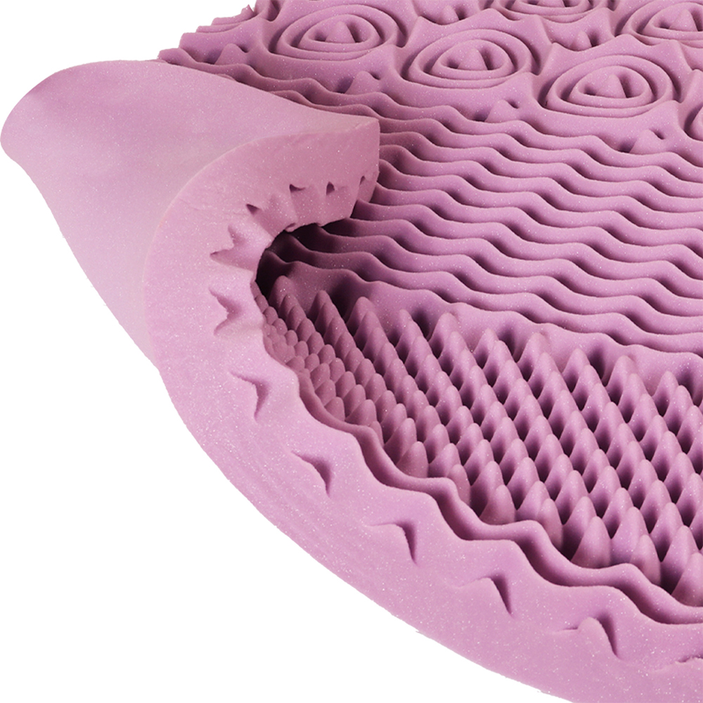 Zoned memory foam madrass