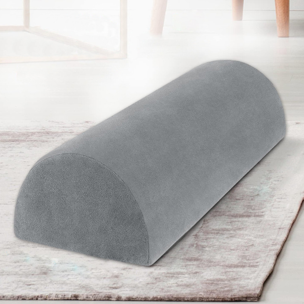 Grå memory foam benpute