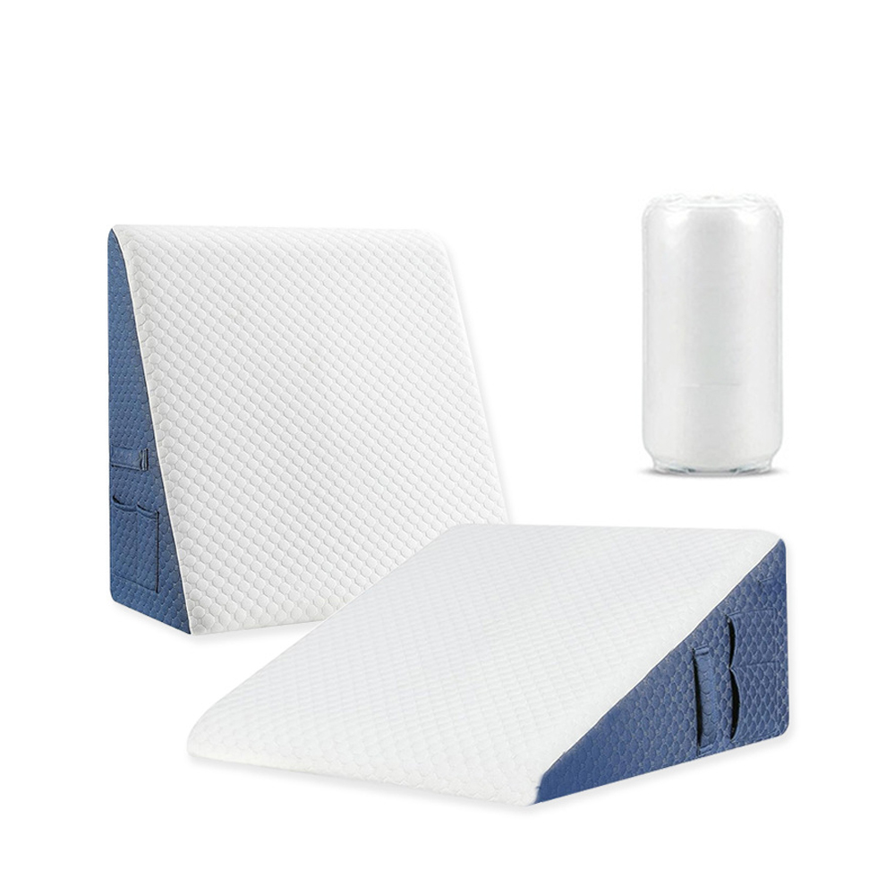 Trekantet multifunksjonell Memory Foam-ryggstøtte