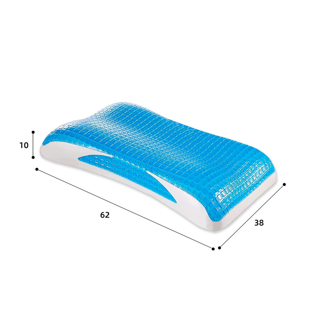Gel memory foam side bak magepute