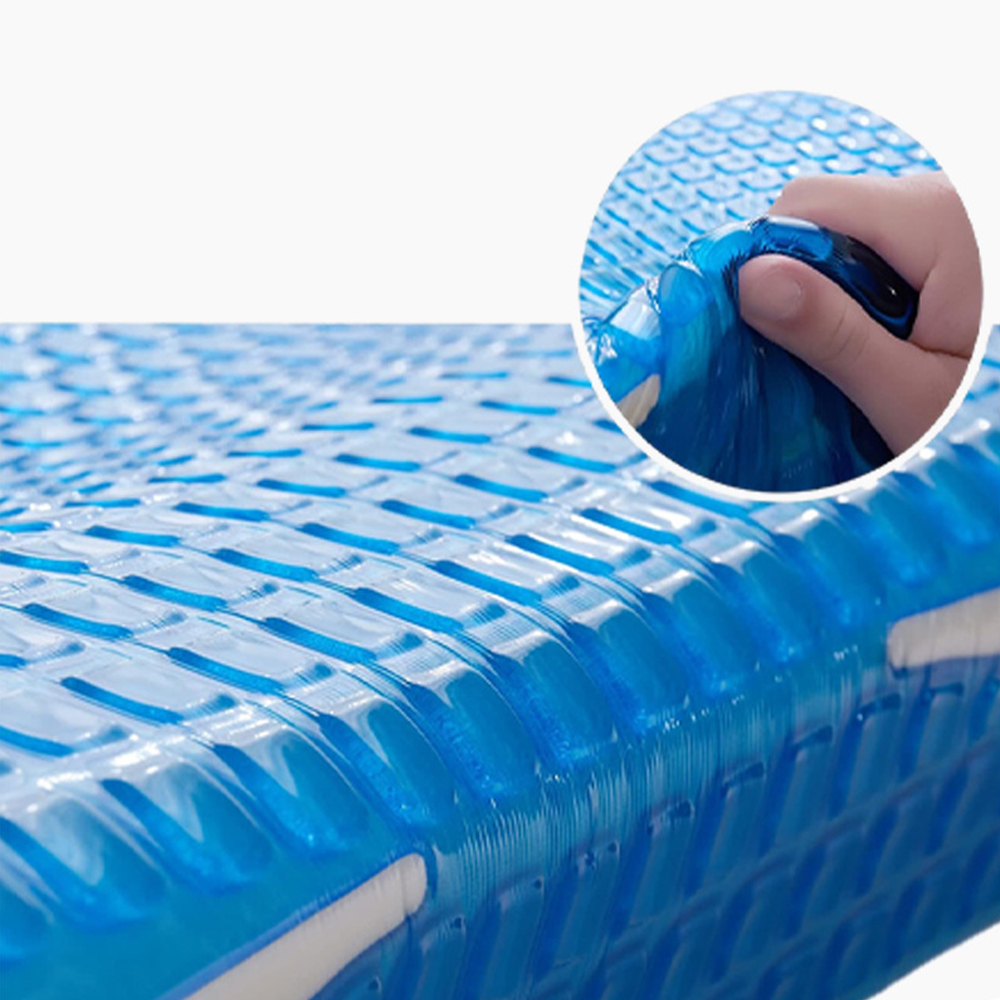 Gel memory foam side bak magepute
