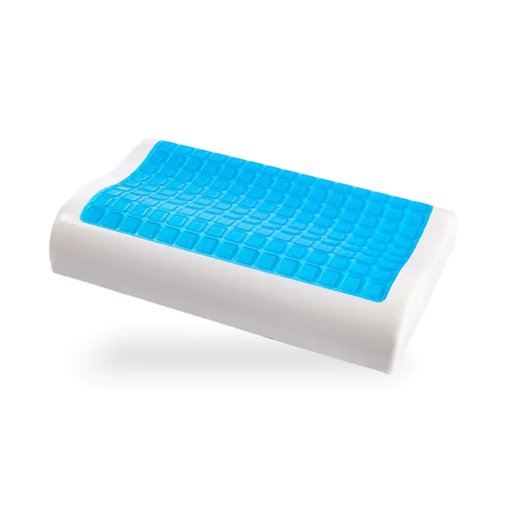 Gel memory foam pute