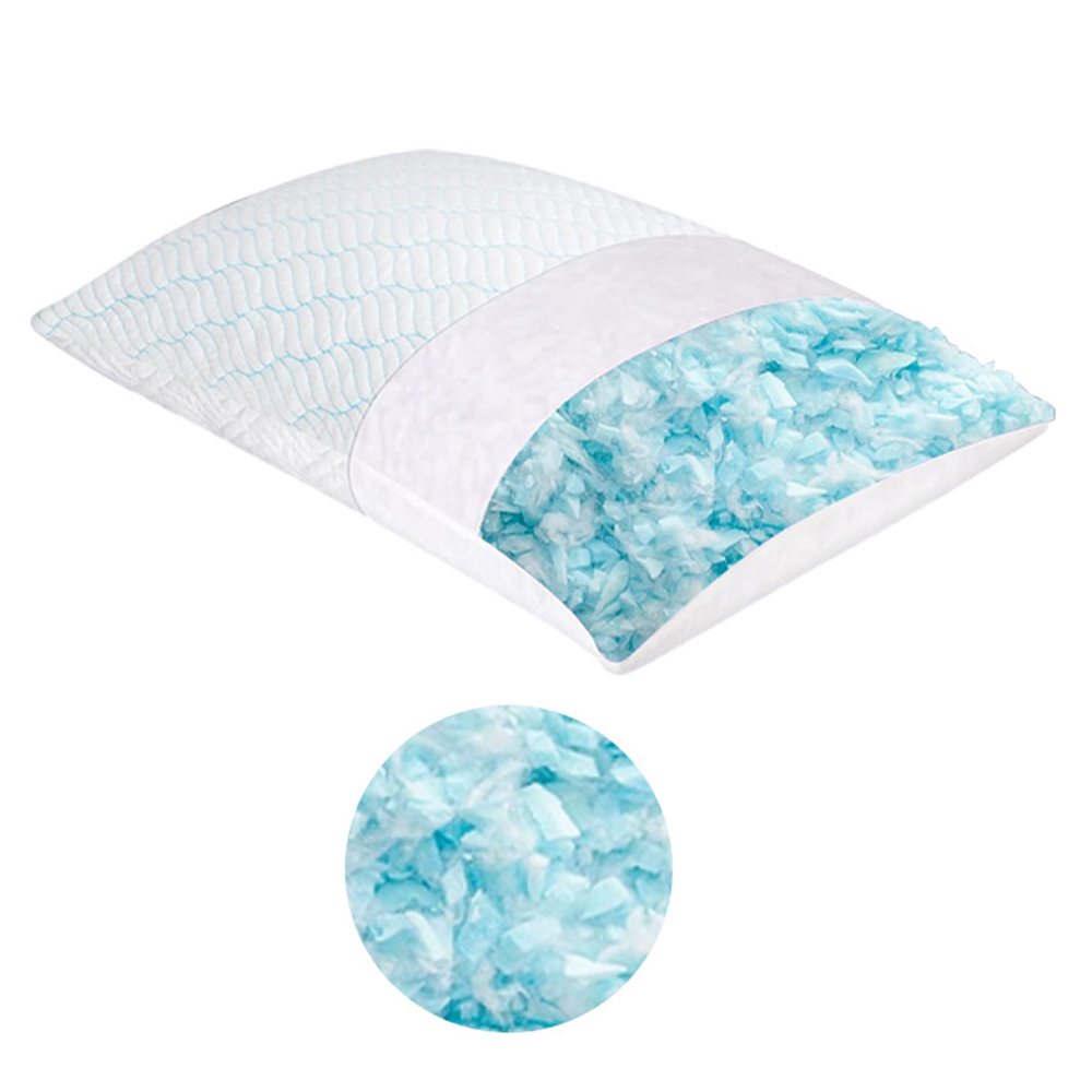Is silke gel memory foam svamp pute