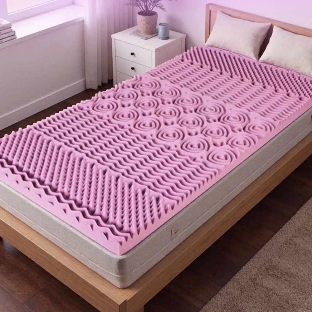 Zoned memory foam madrass