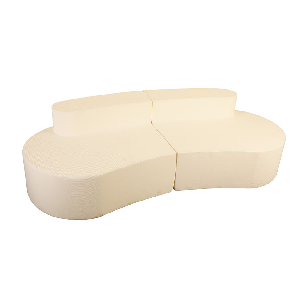 Patchwork dobbel sofa