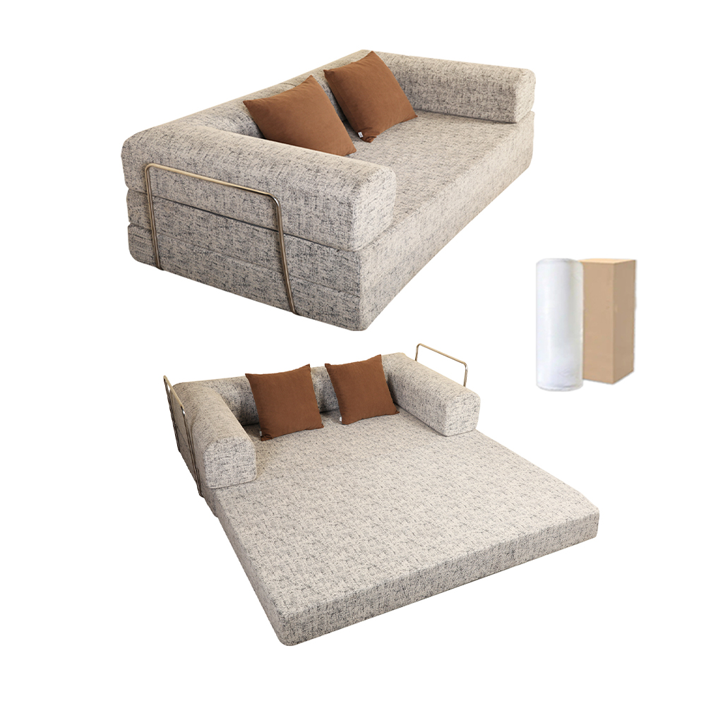 U-formet halvlukket dobbel sofa