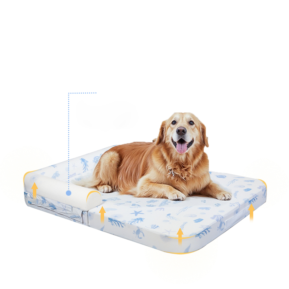 Ocean Cool multifunksjonell hundeseng