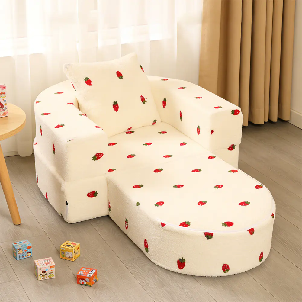 Sammenleggbar sovesofa for barn
