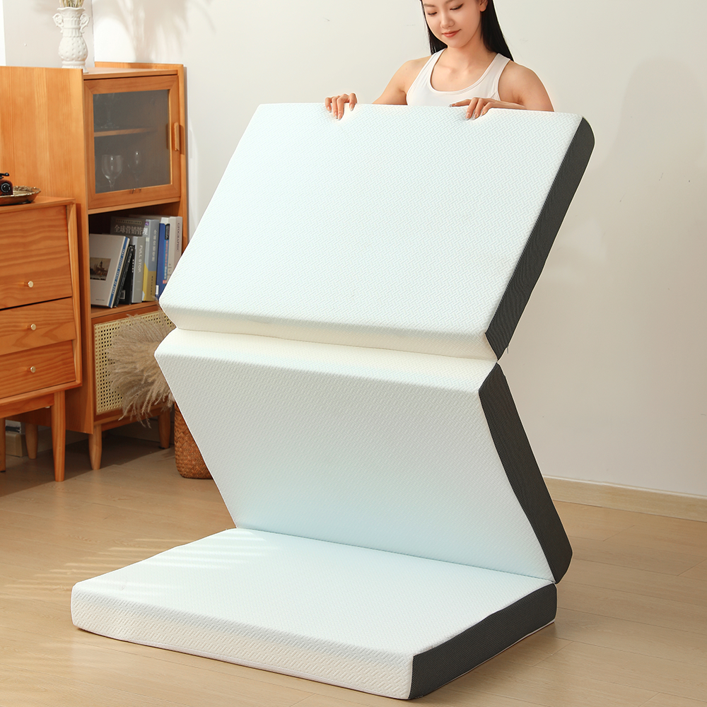 Tre-delt memory foam gelmadrass i japansk stil