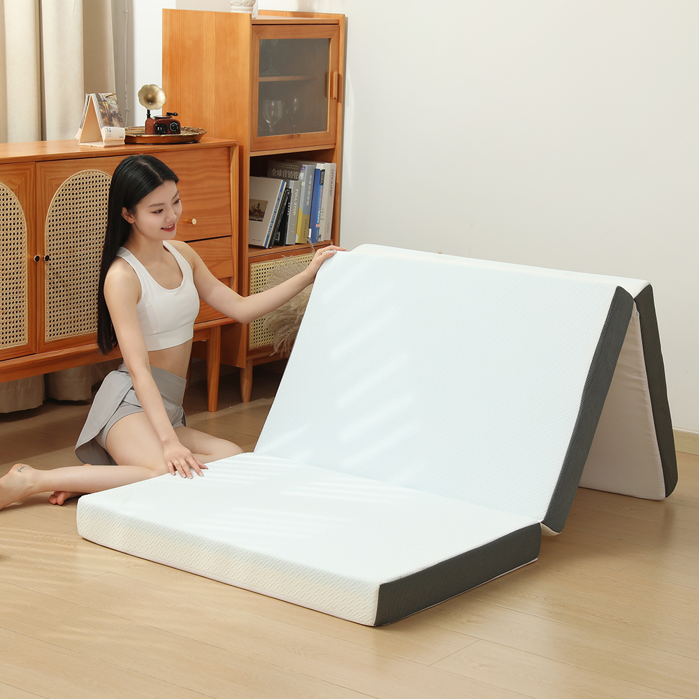 Tre-delt memory foam gelmadrass i japansk stil