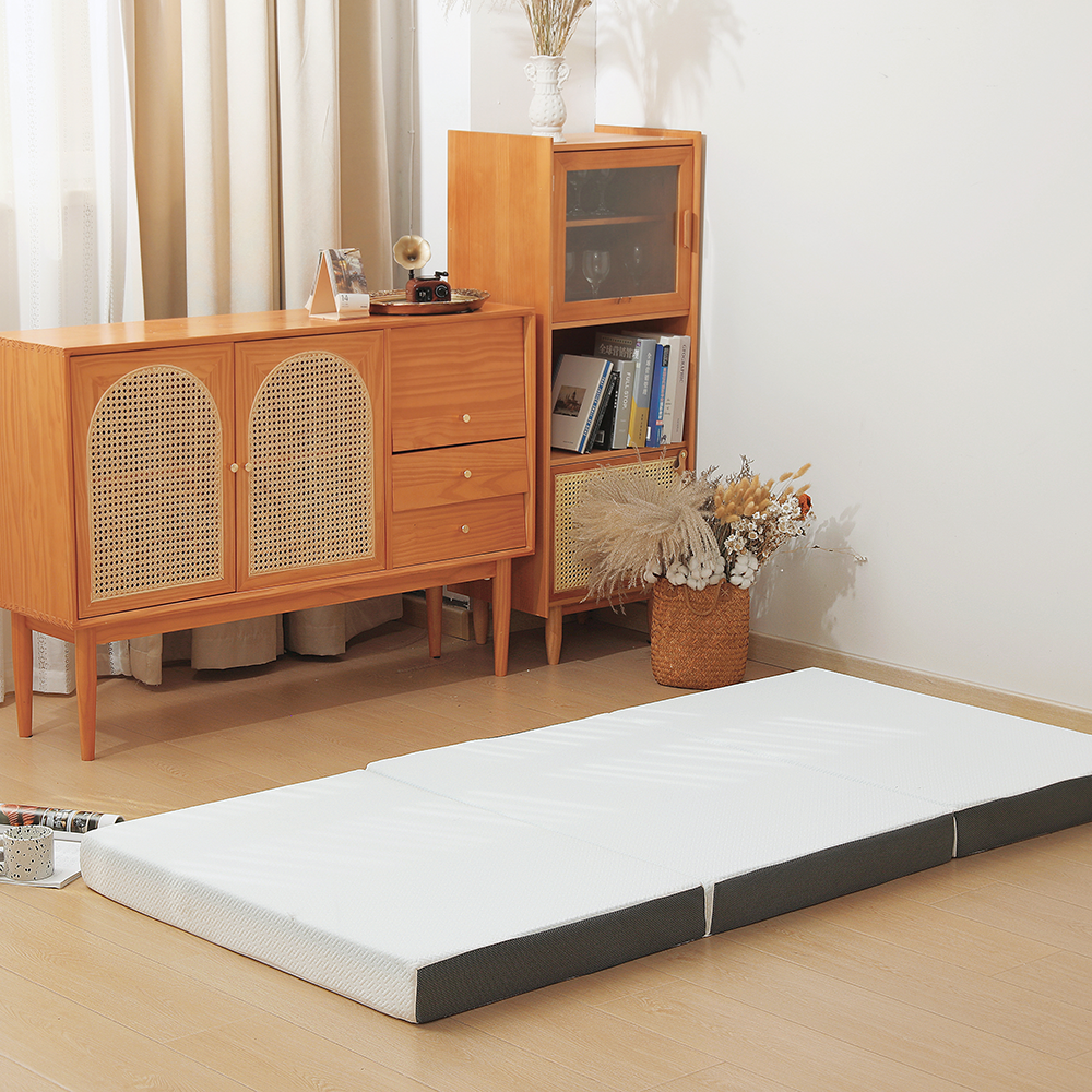 Tre-delt memory foam gelmadrass i japansk stil