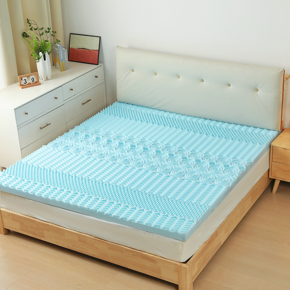 Preget memory foam gelmadrass