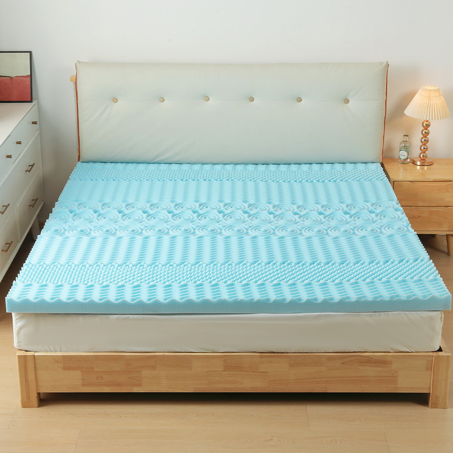 Preget memory foam gelmadrass